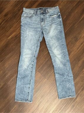 J. Crew Light Blue Straight-Leg Jeans